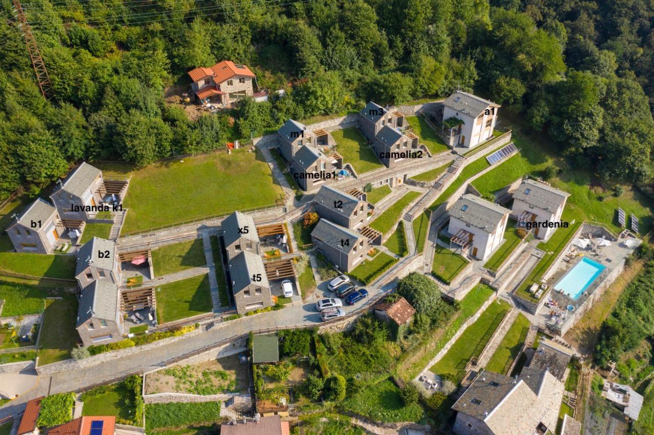 Paradiso Del Lago Villa Bellano Bagian luar foto